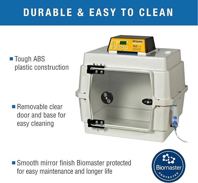 Brinsea TLC-40 Advance Series II Bird Brooder Pet Incubator with Nebulizer and Digital Display, ICU Incubator for Adult Birds, Newborn Puppies, Kittens, and Other Small Animals - Image 4