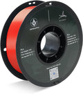 PLA 3D Printer Filament, Dimensional Accuracy +/- 0.02 mm, 1 kg Spool(2.2lbs), 1.75 mm，Red by ABCWavePrint