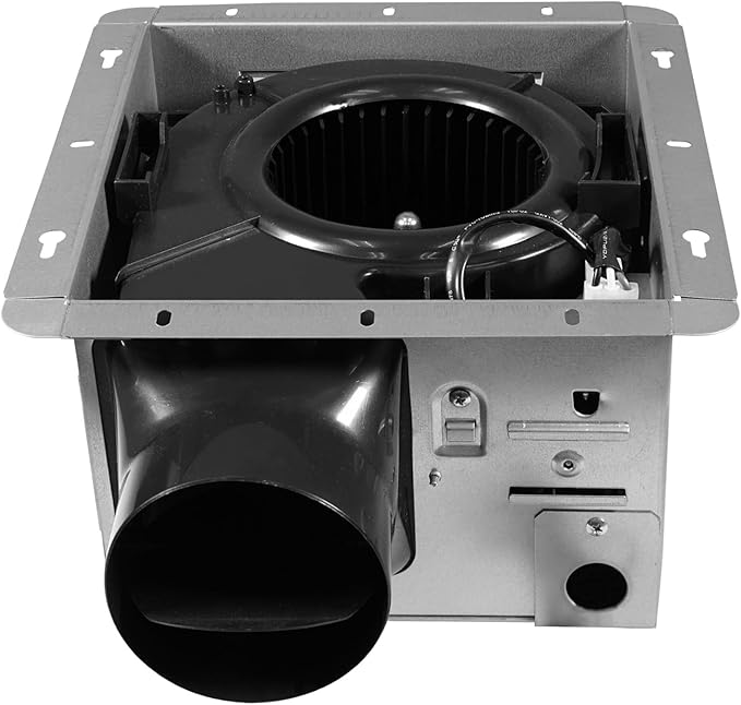 BV LED Bathroom Exhaust Fan With Light 90CFM - 0.8 Sones, Ultra Quiet, 800lm | Bathroom Vent Fan 3000K/4000K/5000K, Covers up to 80-90 Sq. Ft. | 4 Inch Duct Collar, Easy Install & Replace - Image 3