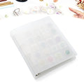 Nuvretk Wax Seal Storage Binder – Holds 200 Wax Seals, Stamps, Coins, or Cards with 10 PVC Pocket Sheets, 4-Ring Album for Crafts and Collectors by Unknown