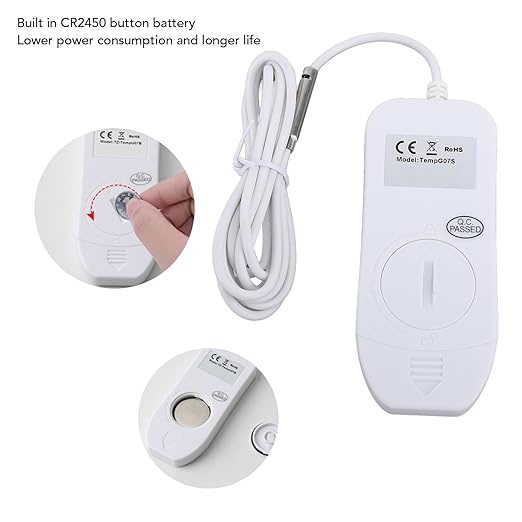 TOPINCN Digital Temperature Humidity Data Logger, USB Temperature Humidity Data Logger Recorder PDF CSV, External Probe for Storage and Cold Chain Logistics - Image 7