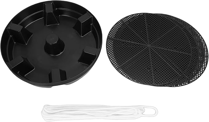 GOWENIC 4Pcs Self Watering Fabric Pot Base, Auto Irrigation System Plant Saucer, Outdoor Garden Infinity Watering Base Plant Water Tray, Elevated Saucers for Use in Indoor Grow Tents - Image 8