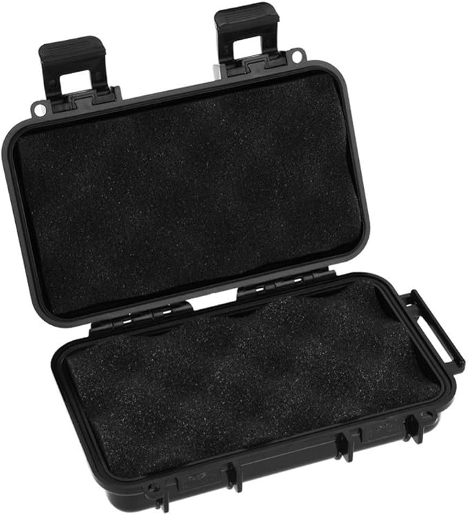Sealed Box,Heavy Duty Shockproof Storage Box Outdoor Shock and Pressure Sealed Box Airtight Emergency Dry Box Trip, Camping etc. (6.7 * 4.3 * 1.9) - Image 8