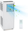 8,000 BTU Portable Air Conditioner – 3-in-1 Cooling, Dehumidifier & Fan for Rooms Up to 350 sq.ft. Quiet Energy-Saving Sleep Mode, 24-Hour Timer, Remote & Overheat Protection – Includes AC Window Unit by HOME