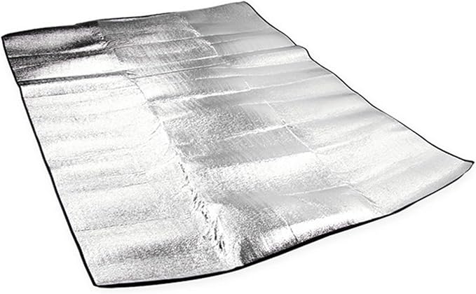 Wind Tour Outdoor Double-Sided Moisture-Proof Aluminum Foil Foam Pad Waterproof and Insulating Foil Mat Picnic Mat Camping Mat for Beach Tent and Camping by Wind+Tour