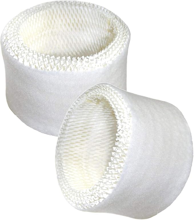 HQRP 2-Pack Wick Filter Compatible with Sunbeam 1118, 1119, 1120 Humidifiers; White Westinghouse WST7503 WST-7501ZE WST7501ZE WST7505 by HQRP