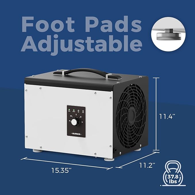 ALORAIR 70 PPD Crawl Space Dehumidifier, Crawlspace Dehumidifiers Commercial Dehu for Home and Basements, Compact, Portable, Auto Defrost, Memory Starting, cETL, 5 Years Warranty - Image 6