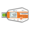 Elitech WHO PQS Certificated Temperature Data Logger with Light Sensor Single Use Temperature Recorder PDF Report USB Temperature Logger 16000 Points LogEt1 by Elitech