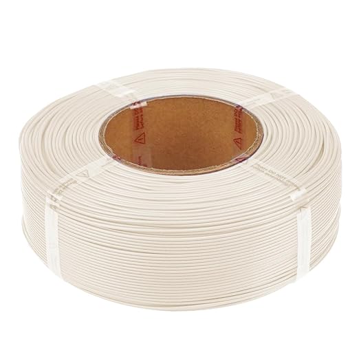 Inland V2 PLA PRO (PLA+) 3D Printer Filament Refill, 1.75mm Spooless Filament, Dimensional Accuracy +/- 0.03mm, 1KG (2.2lbs) Natural Refill for Inland Reusable Spools, Bambu Lab Compatible - Image 3