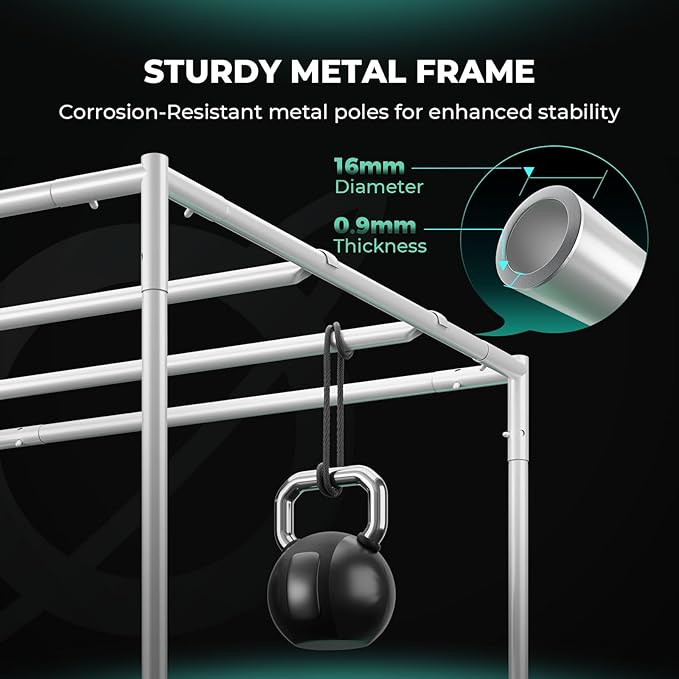 MARS HYDRO 3x1.6 Advanced Grow Tent, 36"x20"x63" High Reflective Mylar 1680D for Hydroponics Indoor Plant Growing, with Observation Window,Floor Tray and Smooth Zipper for TS600 - Image 5