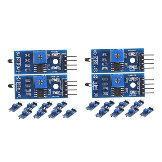DOITOOL 20pcs Pin Thermosensitive Relay Modules Photoresistor Module Detection Switch for Car Sensor by DOITOOL