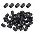 DMiotech 100 Pack 9mm ID Black Screw Thread Protectors Rubber End Caps Bolt Covers for Screw Bolt Furniture Pipe by DMiotech