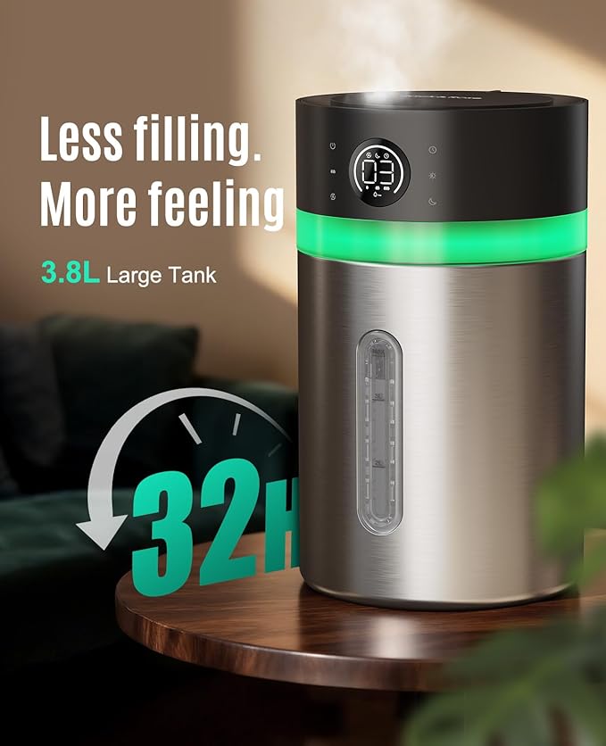 Stainless Steel Humidifier, Easy to Clean Humidifier, Dishwasher Safe Humidifiers - Image 4