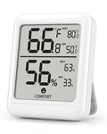 BN-Link Digital Hygrometer Indoor Thermometer Room, Digital Temperature and Humidity Meter with Large LCD Monitor for Home, Bedroom, Terrarium, Incubator, Greenhouse, 1 Pack by BN-LINK