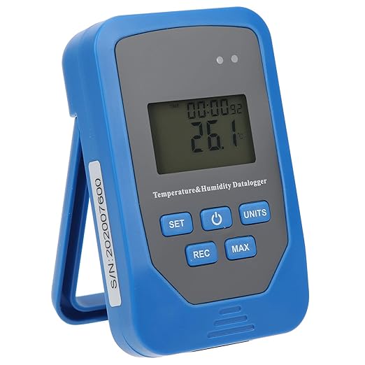 TL505 Temperature Humidity Data Recorder Multifunctional Digital Thermohygrometer Portable with Backlight for Industrial Environmental Monitoring ABS Material 55x90x35mm - Image 8
