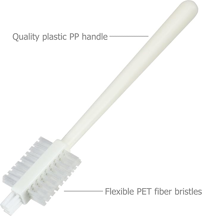 EIKS 10 Pack Juicer Cleaning Brushes for Cleaning Bottle Glassware Edge Corner Bottom, Also Suitable for Tile Lines Window Track Sink - Image 5