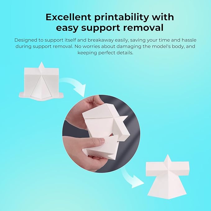Creality PLA Matte 3D Printer Filament 1.75mm, Matte PLA 1kg Spool (2.2lbs), Dimensional Accuracy +/- 0.02 mm, Fits for Most FDM 3D Printers (Matte White) - Image 5