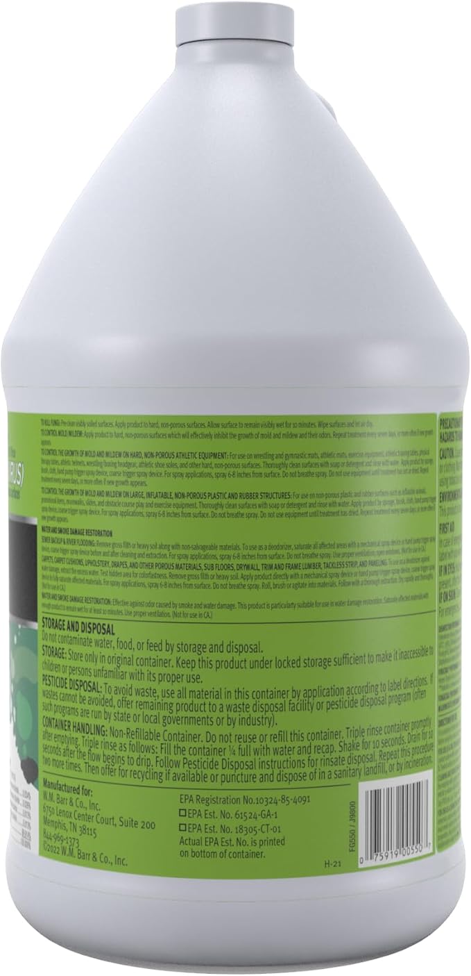 Mold Armor Mold Preventer, Disinfectant and Flood Cleanup, 1 gal., Control & Prevent the Growth of Mold and Mildew, Cleans without Bleaching, Ready to Use - Image 3
