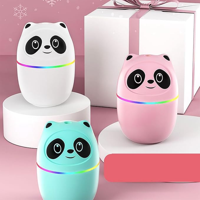 Humidifiers for Bedroom,250ml Easy To Fill and Clean,Quiet Ultrasonic Mini Humidifier with 2 Mist Modes and Color Nightlight,Auto Shut-Off Air Humidifier for Nursery Plants Indoor Home - Image 4