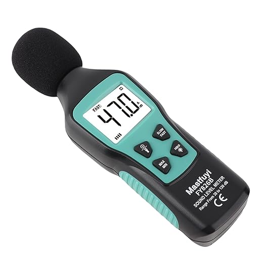 Sound Level Meter, Portable Noise Tester with Accuracy Measurement Technology for Factory Traffic Environmental Monitoring - Image 5