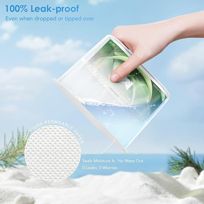 Moisture Absorbers 6 Packs, 10.8OZ Fresh Scent Efficient Humidity Absorber ＆ Odor Eliminator Boxes, Refillable Car Dehumidifier for Closet, Bathroom, Basement＆ RV - Image 5