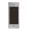 TOPGREENER Humidity Sensor Switch, New Model, Air Moisture Detection for Ventilation Fan, Bathroom Fan Automated Control,Neutral Wire Required, UL Listed, TDHS5-BR, Brown by TOPGREENER
