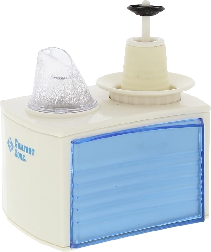 Comfort Zone Ultrasonic Turn Bottle into into Personal Portable Humidifier - 6 Hour Operation - Whisper Quiet, Travel, White - Image 2