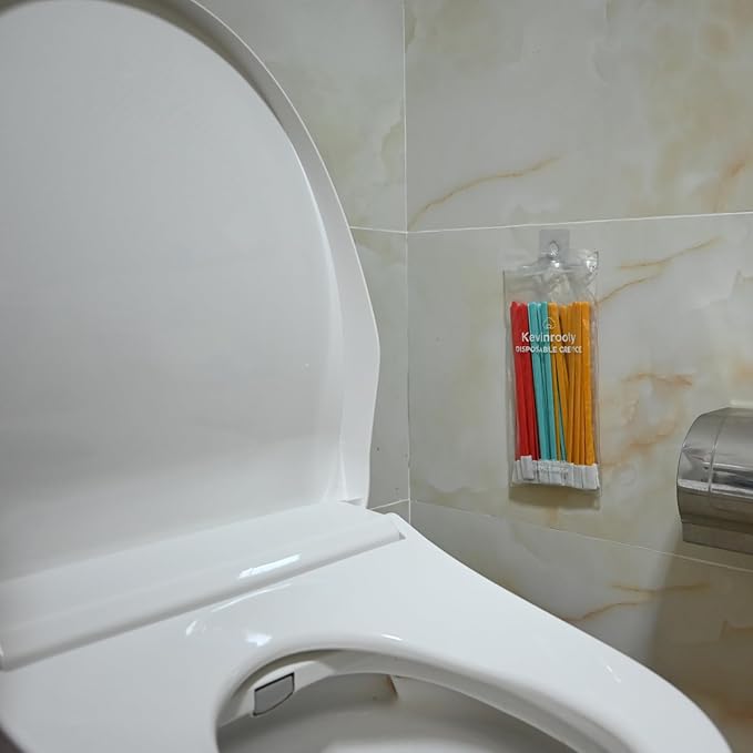 30PCS Disposable Crevice Cleaning Brush kit, Disposable Toilet Brush, Disposable Window Sill Cleaning, Keyboard Cleaning, Car Air Conditioner Cleaning (Color Mixing) - Image 7