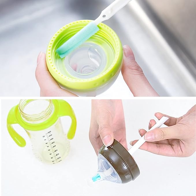 Small Cleaning Brushes for Household Cleaning Deep Detail Crevice Cleaning Tool Kit Tiny Scrub Cleaner Brush for Small Holes Corner Space Gaps Keyboard Bottle Window Seal Sill - Image 5