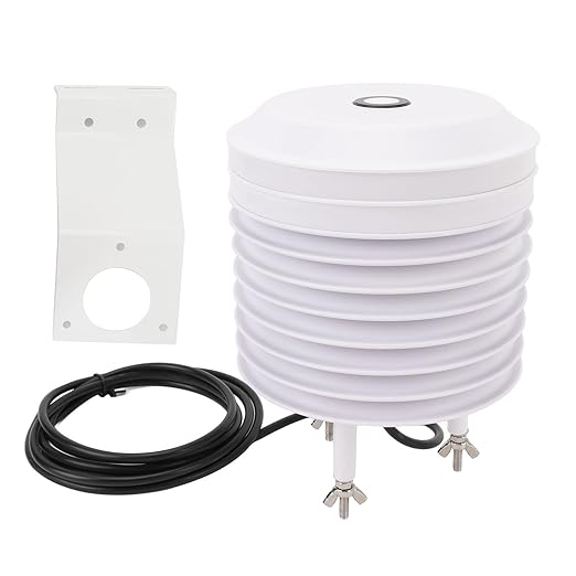 Pssopp Weather Sensor Louver Box, Wall Mounted Outdoor Sensor Protection Temperature and Humidity Transmitter for Environmental Monitoring (YGC-BYX-M-KV-A1) by Pssopp