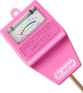 Soil Moisture Meter Tester for Plants, Hygrometer Moisture Sensor for Houseplants Indoor Outdoor Garden Lawn Use - Plant Water Meter Gauge Test Kit, No Battery Needed - Gardening Gifts, Pink by Drmeter