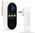 5-in-1 Combination Gas & Carbon Monoxide Detector with Battery Backup,Plug in Natural Gas Detector & CO Alarm with Temperature(°F) & Humidity Sonsor,Propane & CO Detector for Home,RV,Apartment by ProductCategory