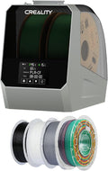 Creality Filament Space Dry Box Plus Bundle with PLA White, Black, Grey, Rainbow, 3D Printing Filament 1kg X 4 Spools by Creality
