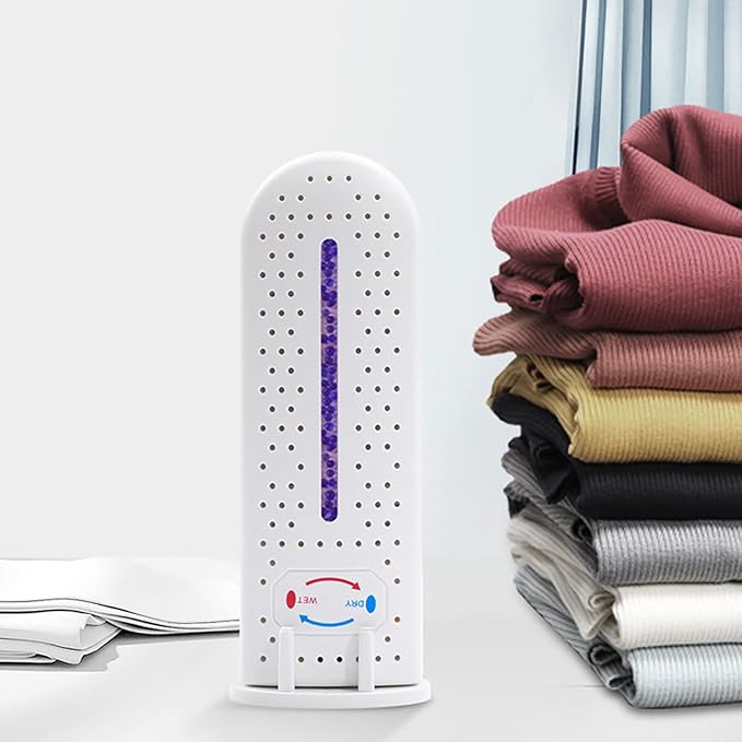 Mini Portable Electric Dehumidifier for Home - USB Charging Small Bathroom Dehumidifier for Compact Spaces, Basements, Bedrooms, Laundry Room or Closet - Image 9