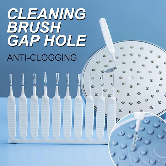 Upgrade Shower Head Cleaning Brush, Gap Hole Anti-Clogging Cleaning Brush, Shower Head Cleaner Picks Brush Tiny Cleaning Brush for Shower Head, Multifunction Shower Head Cleaning Brushes (30PCS) - Image 4