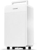 HUMSURE 4500 Sq. Ft 80 Pints Dehumidifier Equipped With Drainage Hose, Automatic Defrosting, for Basement, Home, Bathroom, Bedroom,24-Hour Timer Function by HUMSURE