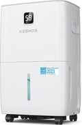 Kesnos 120 Pints Energy Star Dehumidifier for Home & Basement with Drain Hose, Front LED Display and 1.06 Gal Water Tank, Ideal for Spaces up to 6,500 Sq. Ft., Featuring Auto Defrost & Timer Function by KESNOS