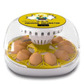 Egg Incubator for Hatching Chicks, 12-24 Egg Incubators with Auto Turning, Automatic Water Top-up, Fahrenheit Display, 360° View Poultry Incubator for Hatching Chicken Duck Quail Parrot by Meuiosd