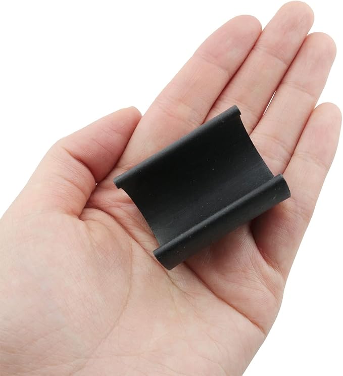 HJGarden 8pcs Moisture-Proof and Friction Prevention 25mm Plastic Chair Foot U Shaped Floor Glides Tubing Caps Cover - Image 5