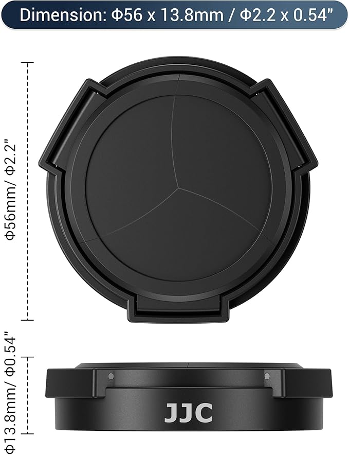 JJC Auto Open and Close Lens Cap Cover for Ricoh GR IV GRIV GR4 HDF Monochrome Digital Camera, Dustproof and Anti-Scratch Lens Protector with No Vignetting, Accessories for Ricoh GR 4 - Image 6