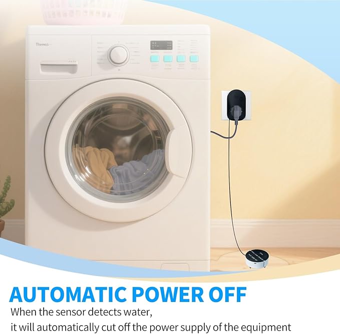 Water Alarm Leak Detector, Ortis Leak Detector Alarm, 95 DB, Prevent Serious Floods and Water Damage - Image 3