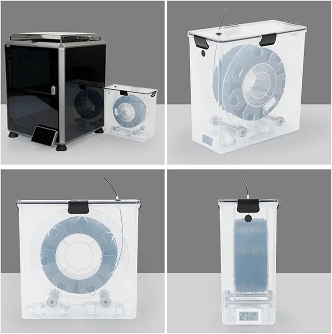 3D Printer Accessories Filament Dry Box Storage Hot-Air Heating Storage Box Holder Filament Printing Material for All 1Kg FDM(Dryer Box KTI 1,Small) - Image 5