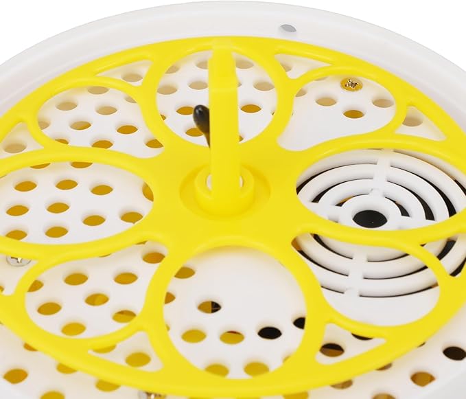 Hapivida 4 Eggs Mini Automatic Incubator, 7W Temperature Humidity Control Poultry Incubator Household Egg Turner for Chicken Duck or Other Eggs - Image 7