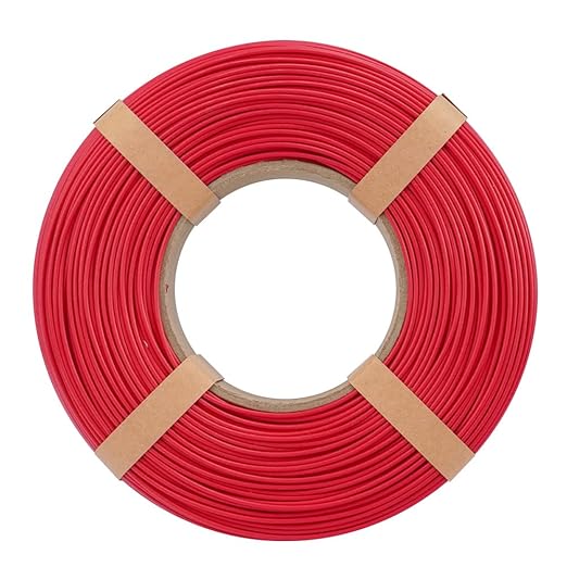 Inland V2 PLA PRO (PLA+) 3D Printer Filament Refill, 1.75mm Spooless Filament, Dimensional Accuracy +/- 0.03mm, 1KG (2.2lbs) Magenta Refill for Inland Reusable Spools, Bambu Lab Compatible - Image 2