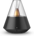 Essential Oil Diffuser, Modern Style Aromatherapy Aroma Diffusers with Candle Light, Fragrance Ultrasonic Cool Mist Humidifier, Remote Control, Auto Shut-Off, for Home Living Room Office by KinYiLOHome