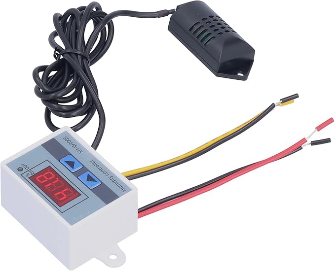 Humidity Controller for Humidifier, DC 12/24V Digital Humidistat 1-99.9% Humidity Setting, Maximum Support 12/24V 1500W Humidifier - Image 3