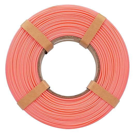 Inland V2 PLA PRO (PLA+) 3D Printer Filament Refill, 1.75mm Spooless Filament, Dimensional Accuracy +/- 0.03mm, 1KG (2.2lbs) Pink Refill for Inland Reusable Spools, Bambu Lab Compatible - Image 2