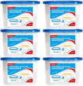 CANAGER Fragrance Free Moisture Absorber Box,Odor Eliminator and Dehumidifier Boxes for Closet,Bedroom,Kitchen,Bathroom-6 Packs,Cups - Traps Moisture for Fresher, Cleaner Air by CANAGER