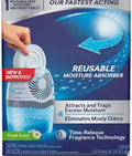 Drop-In Tab Moisture Absorber Starter Kit – Reusable Dehumidifier with Fresh Scent Tablet, Eliminates Musty Odors, Traps Excess Moisture for Closets, Bathrooms, Basements & RVs by Unknown