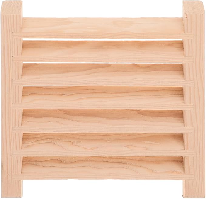 Sauna Room Air Vent Grille Wooden Ventilation Panel Steam Room Accessories Sauna Vent Louver by OSALADI
